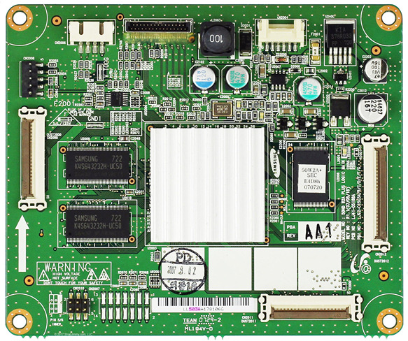 Samsung BN96-06095A (LJ92-01503A) Main Logic CTRL Board tested - Click Image to Close